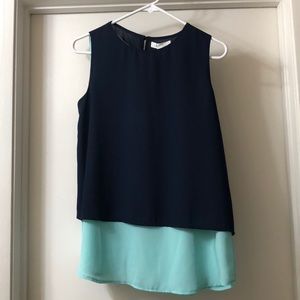 Ladies sleeveless blouse